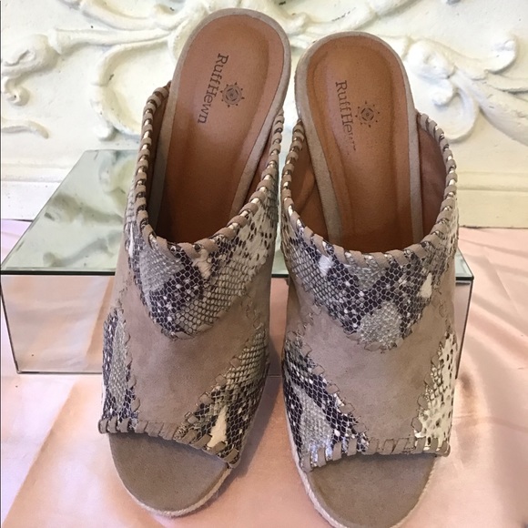 Wedge Espadrille Sandals NWOT